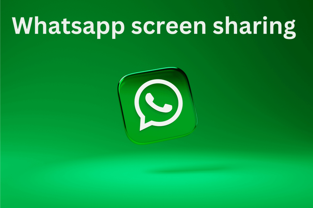 whatsapp screen sharing